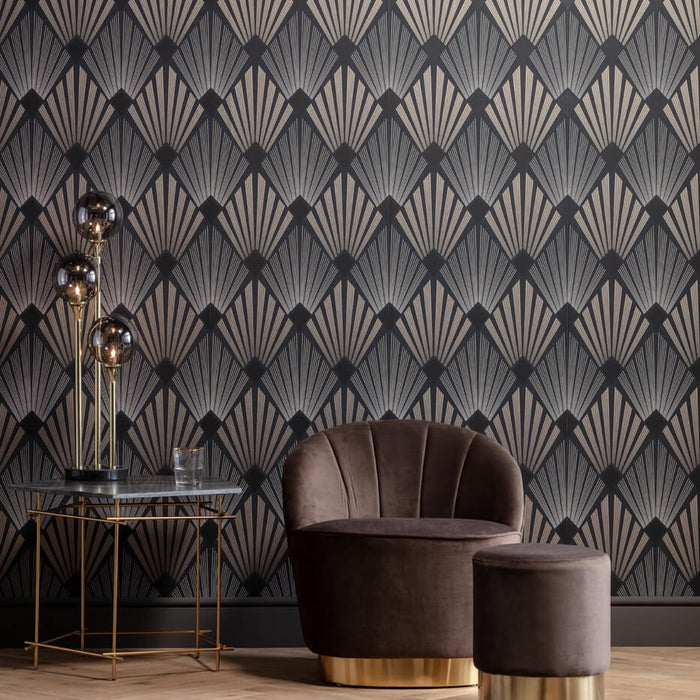 Bijzettafel Mystic Pentagon 52cm grijs Kare Design