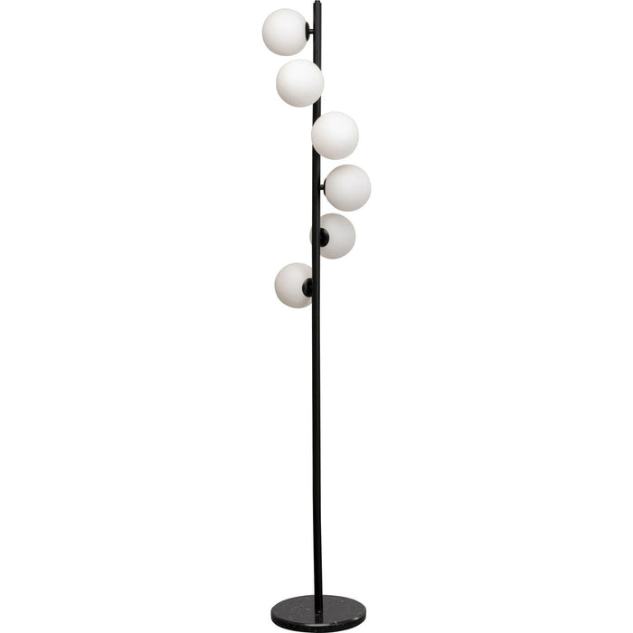 Vloerlamp Scala Balls 160cm zwart en wit Kare Design