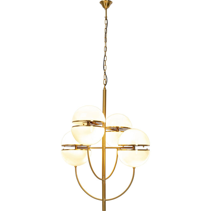 Kare Design Leisha Hanglamp goud
