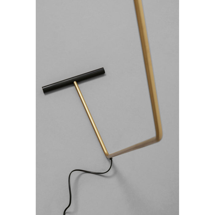 Vloerlamp Doro 130cm zwart Kare Design