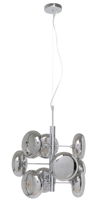 Kare Design Headlight Hanglamp 9-Lichts - Chroom