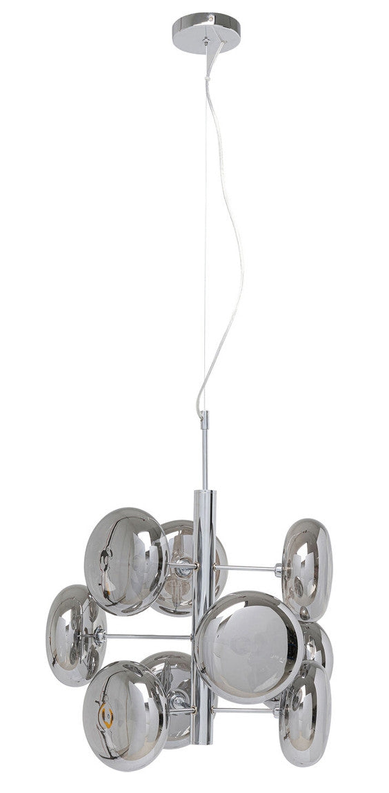 Kare Design Headlight Hanglamp 9-Lichts - Chroom
