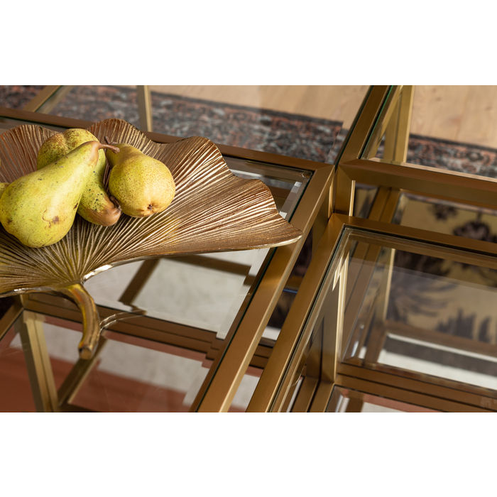 Kare Design Salontafel Luigi - Set Van 4 - Goud