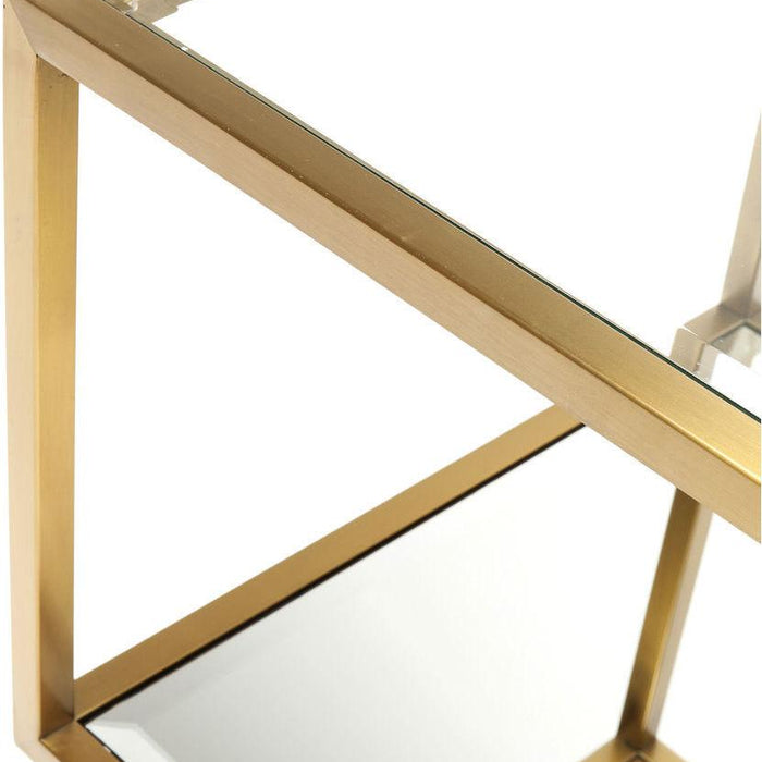 Kare Design Salontafel Luigi - Set Van 4 - Goud
