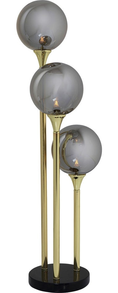 Kare Design Al Capone Tre Tafellamp - Goudkleurig