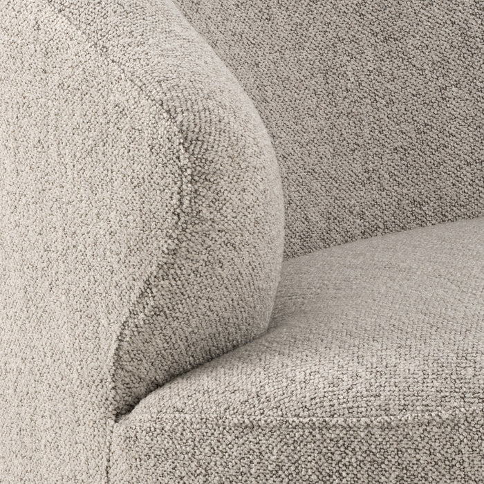 by fonQ Hug Draaibare Fauteuil - Bouclé - Greige