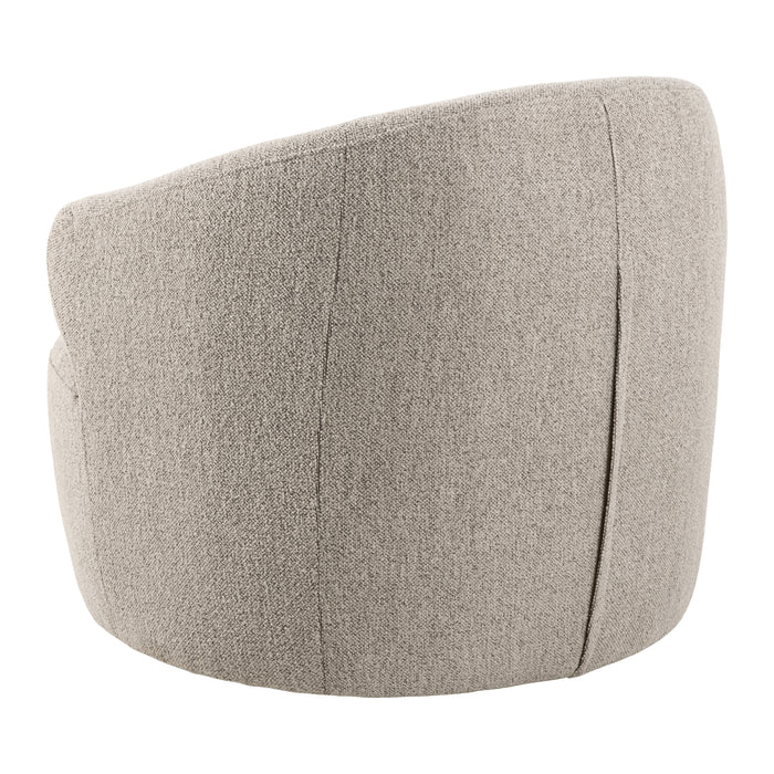 by fonQ Hug Draaibare Fauteuil - Bouclé - Greige