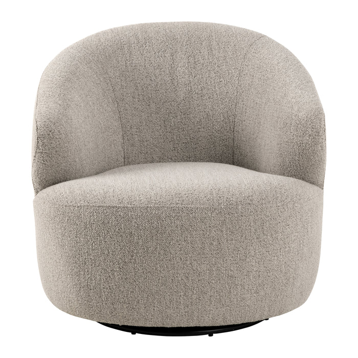 by fonQ Hug Draaibare Fauteuil - Bouclé - Greige