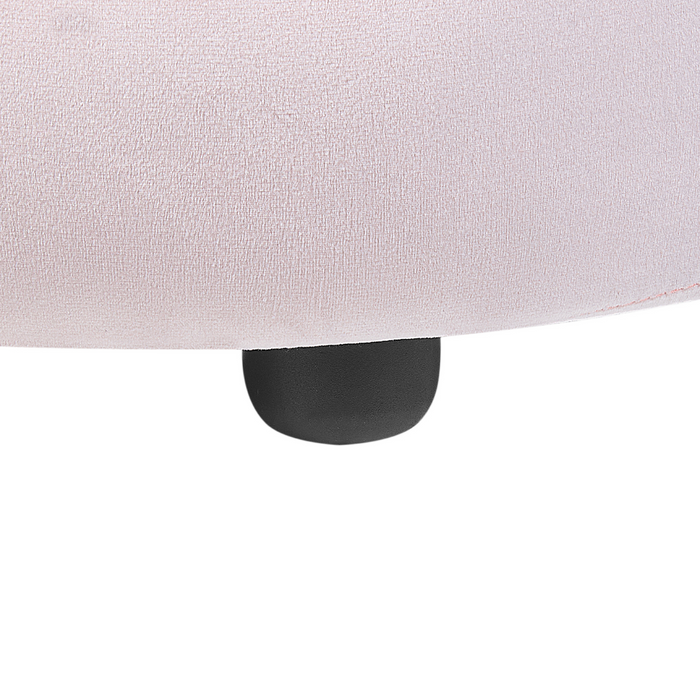 Beliani - VEGA - Kinderstoel - Roze - Fluweel