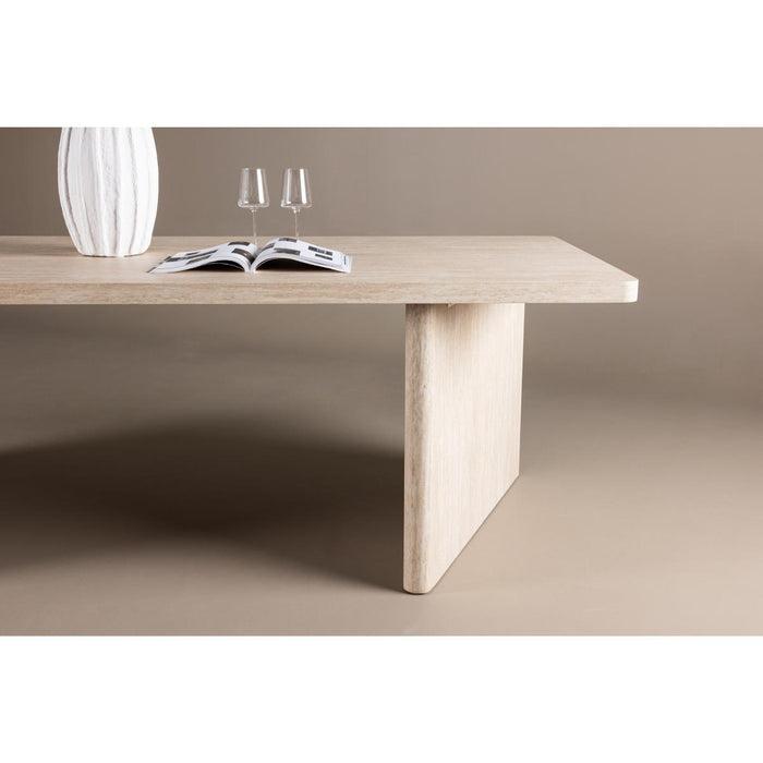 Svea - Saverio rechthoekige eettafel - 100 x 240 cm - beige