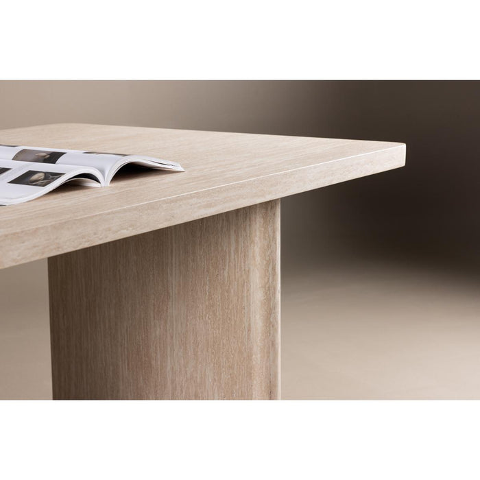 Svea - Saverio rechthoekige eettafel - 100 x 240 cm - beige