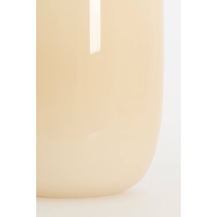 Light & Living Light&living Vaas Ø34x50 cm KOBALA glas crème