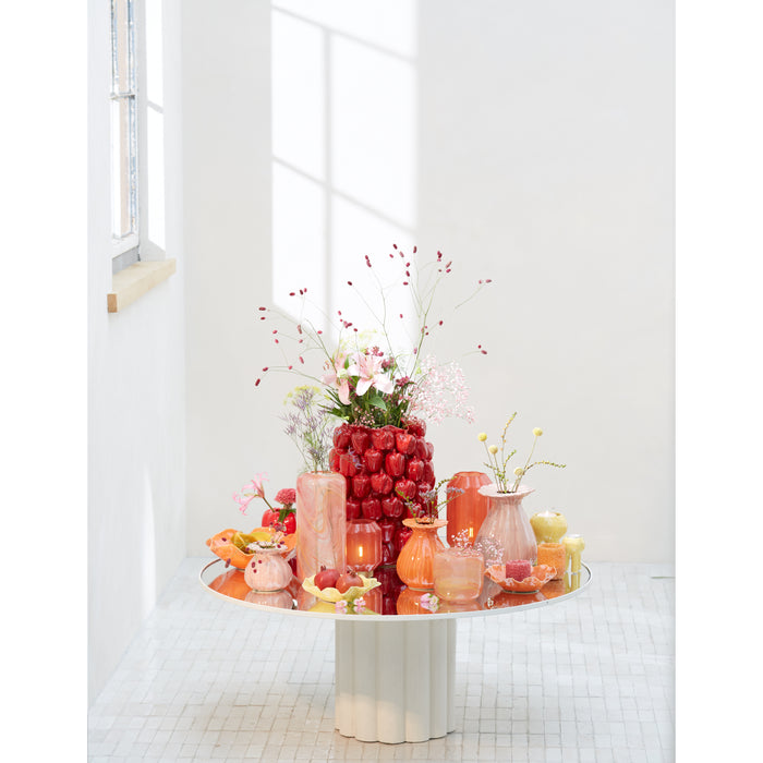 Light&living Vaas deco 35x33x47 cm BELLPEPPER keramiek glanzend rood