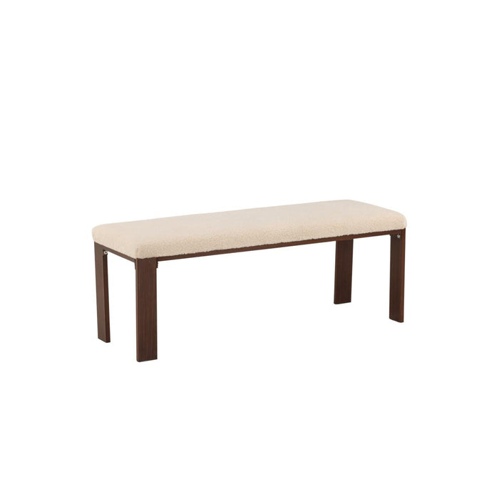 Svea - Noemi eetkamerbank - teddy - 120 cm