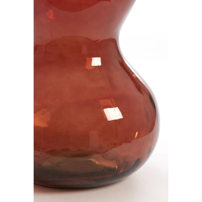 Light & Living Light&living Vaas Ø33x100 cm VENERIO glas bordeaux
