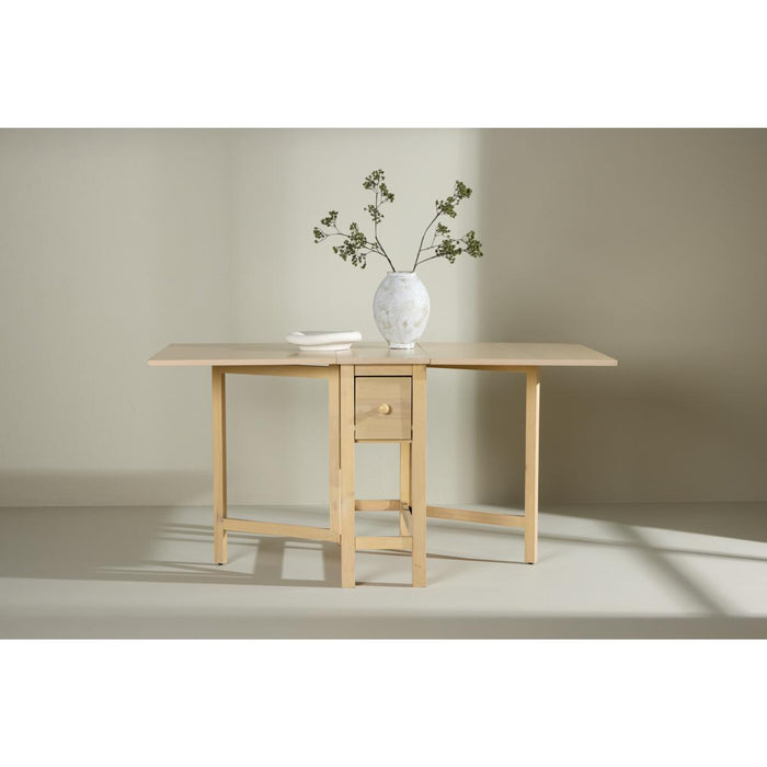 Svea - Azzurra uitklapbare eettafel - 80 x 150 cm - naturel