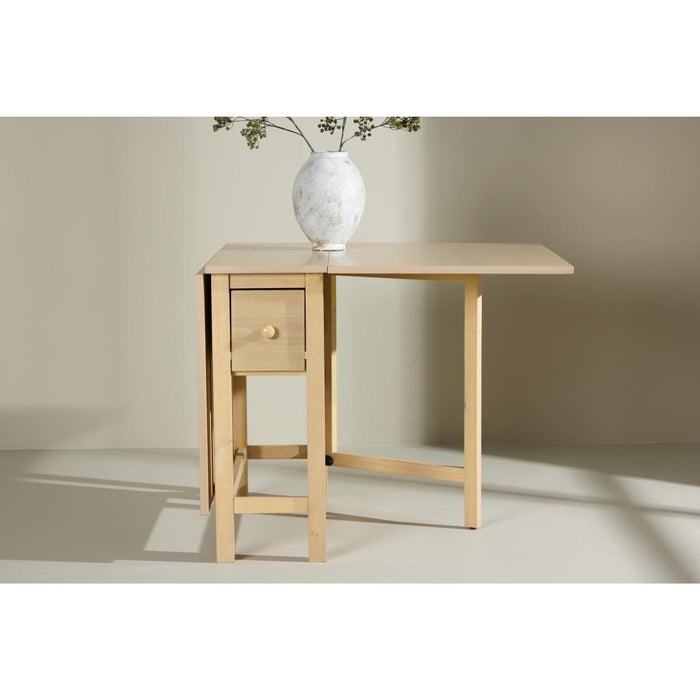 Svea - Azzurra uitklapbare eettafel - 80 x 150 cm - naturel