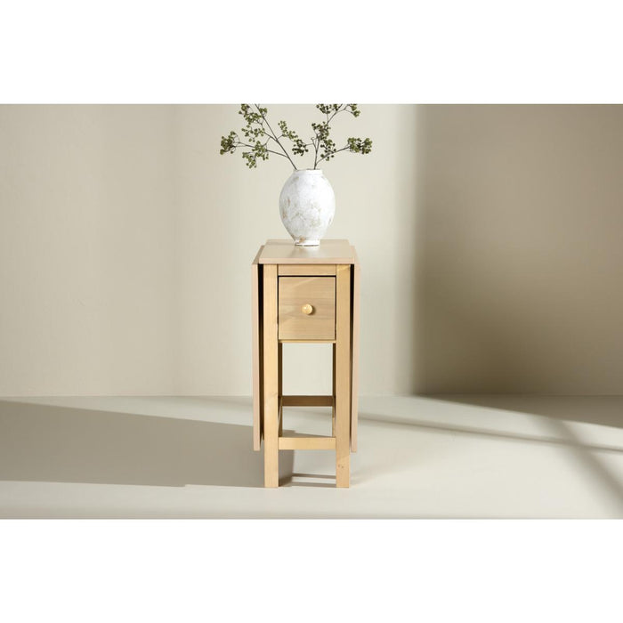 Svea - Azzurra uitklapbare eettafel - 80 x 150 cm - naturel