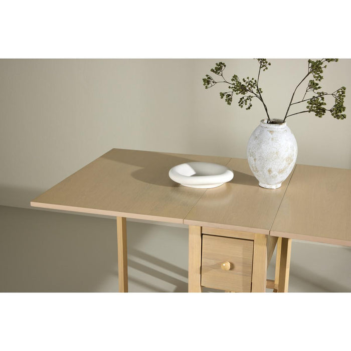 Svea - Azzurra uitklapbare eettafel - 80 x 150 cm - naturel