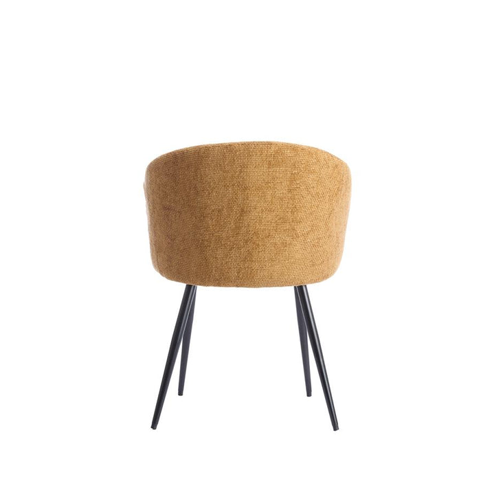 Light&living Eetkamerstoel 58x58x78 cm RADAJA okergeel+zwart