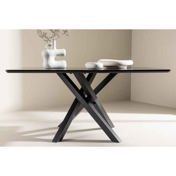 Svea - Zilo rechthoekige salontafel - 60 x 100 cm - zwart