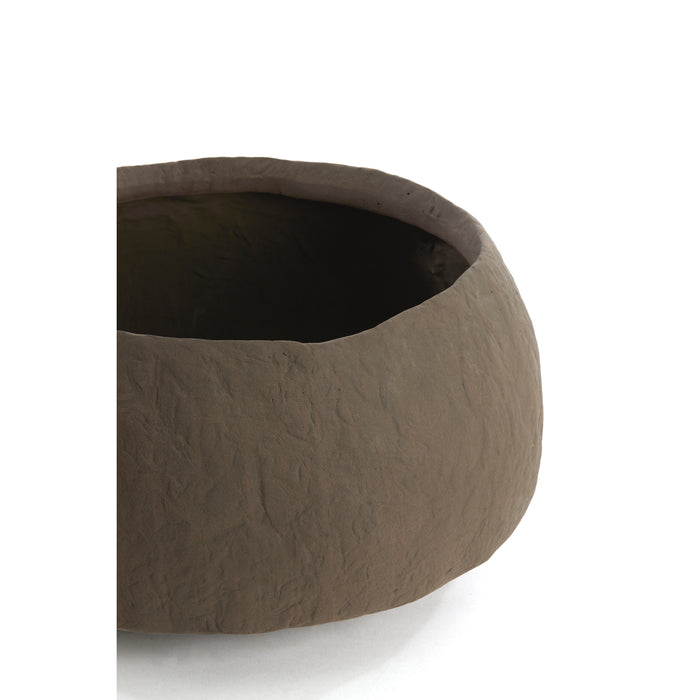 Light & Living Light&living Vaas deco Ø39x21 cm TINGRI bruin