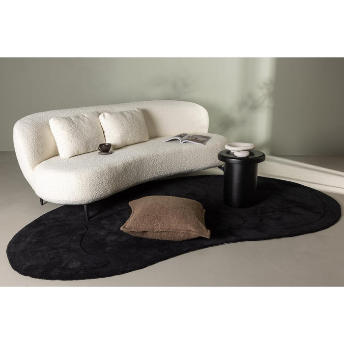 Svea - Daniele organische 3-zits bank - 224 cm - boucle - wit