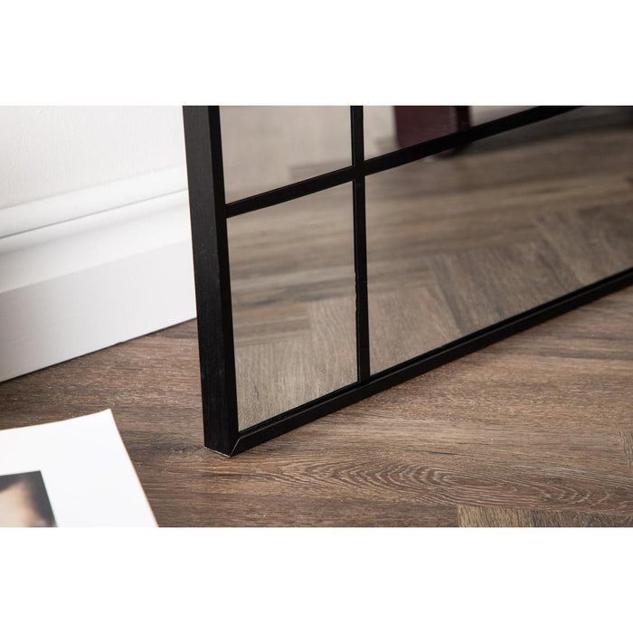 Svea - Giada rechthoekige spiegel - 90 x 180 cm - zwart