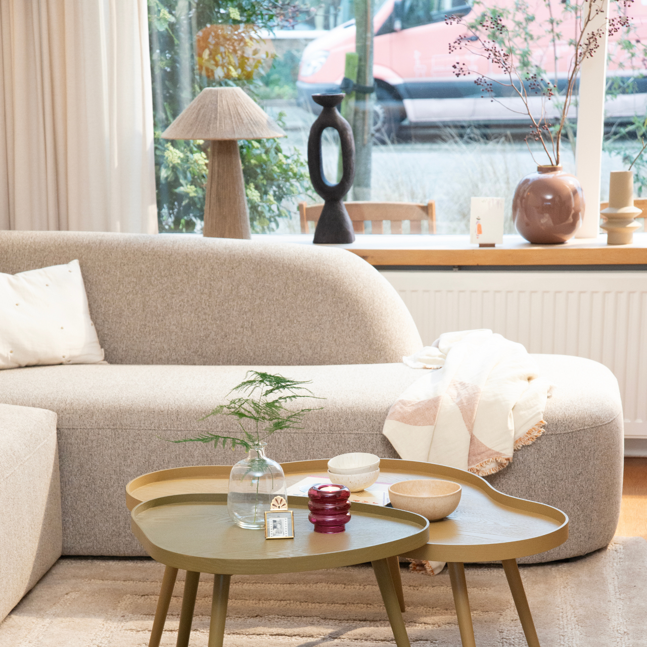 Van grijs paleisje naar knusse woonkamer