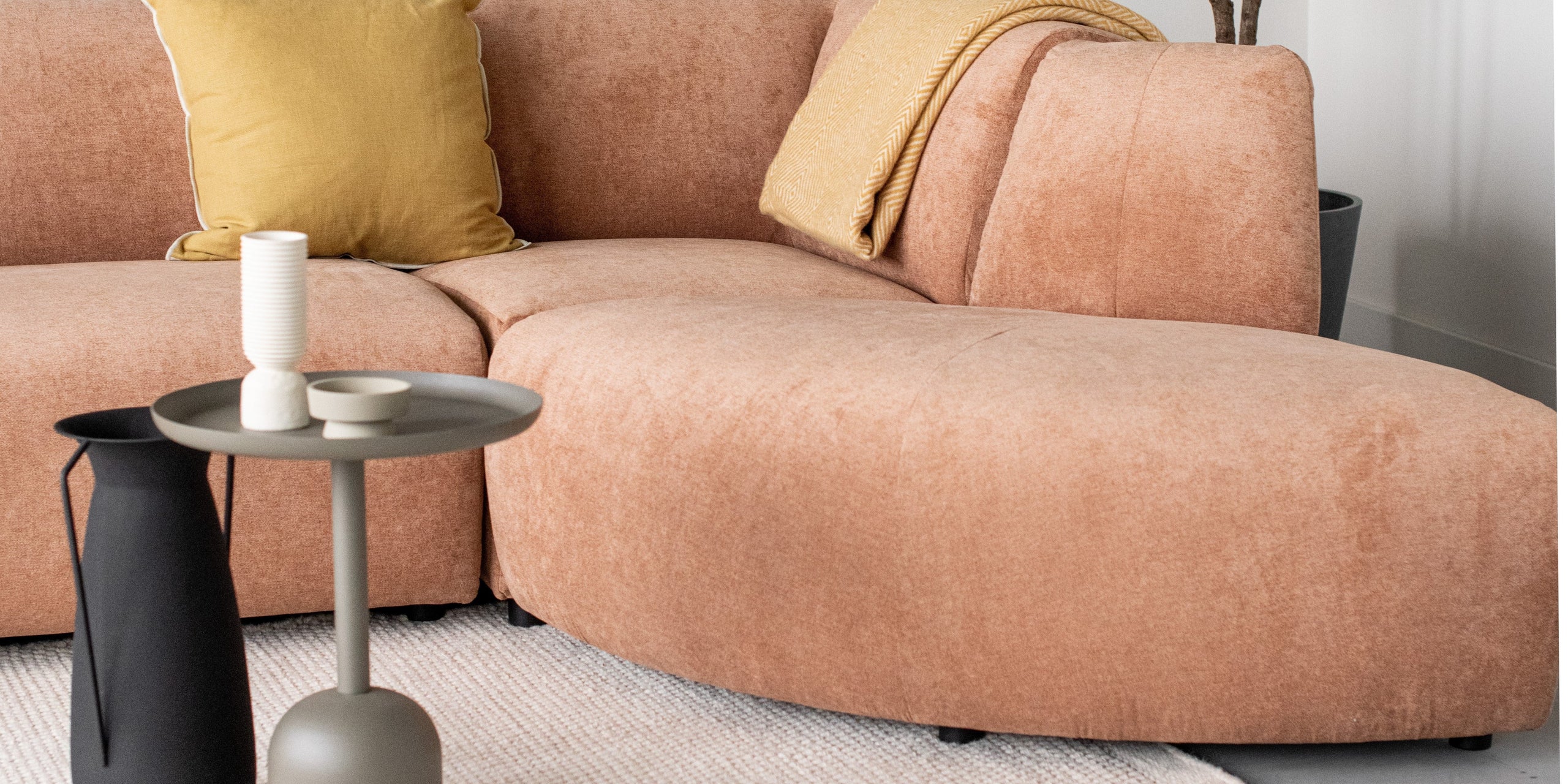 Shop de look: modern living woonkamer met terracotta touch