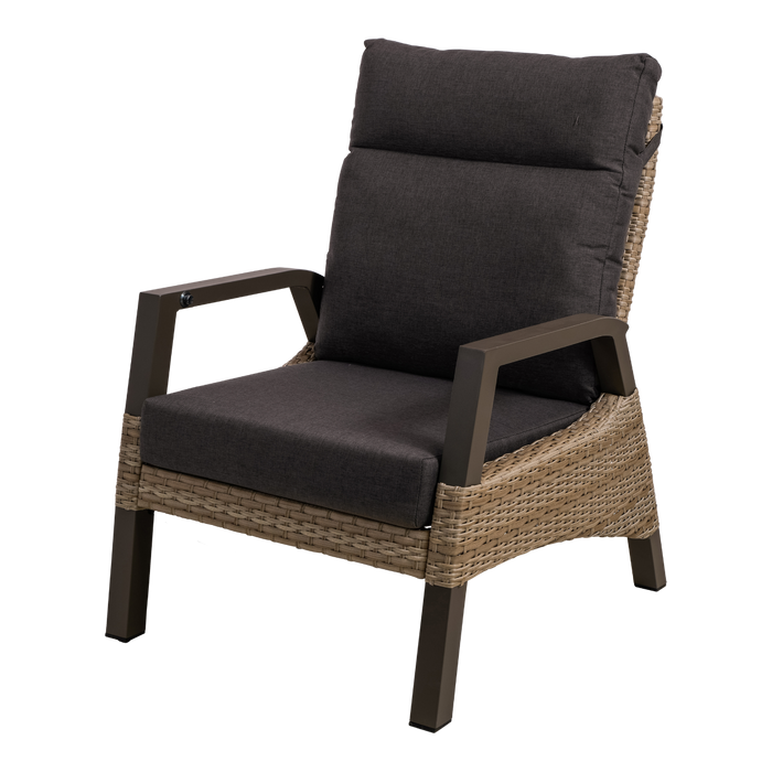 Lesli Living Loungestoel Treviso Mountain - taupe