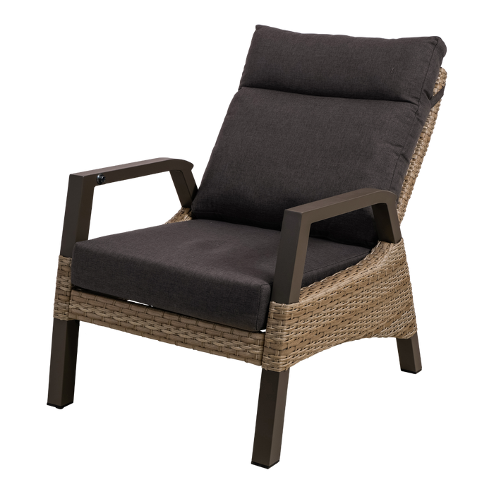 Lesli Living Loungestoel Treviso Mountain - taupe