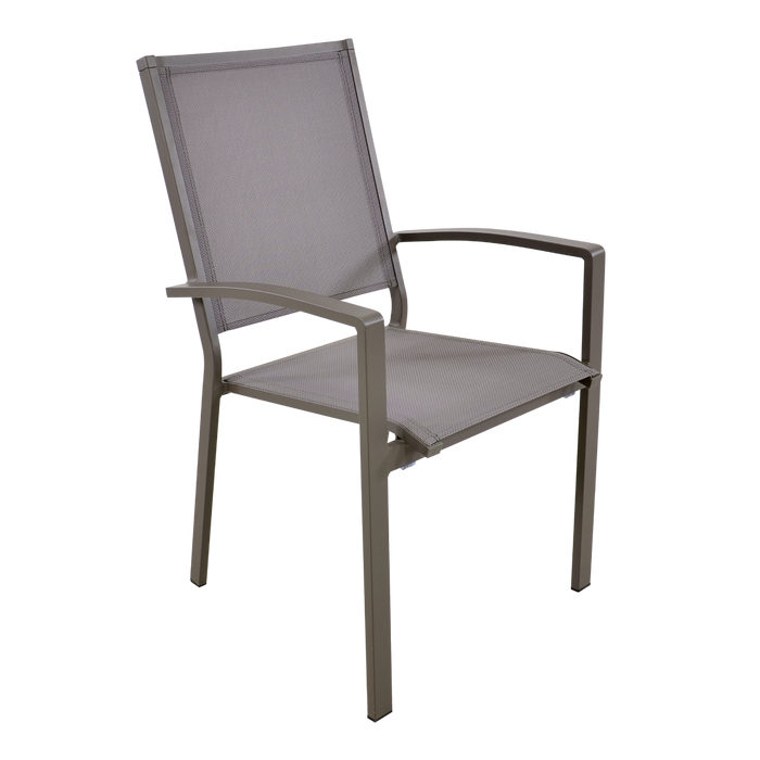 Lesli Living Stapelstoel Mojito Pardo - grijs