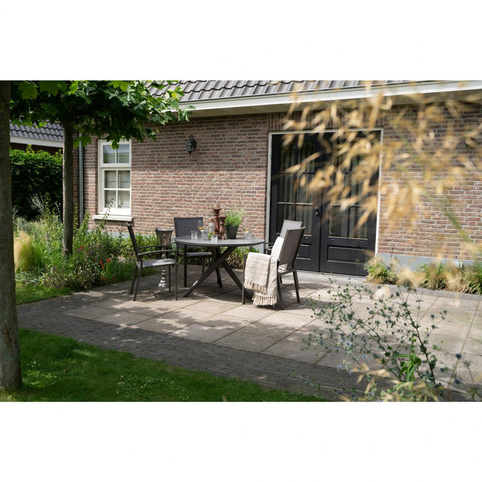 Lesli Living Stapelstoel Mojito Pardo - grijs