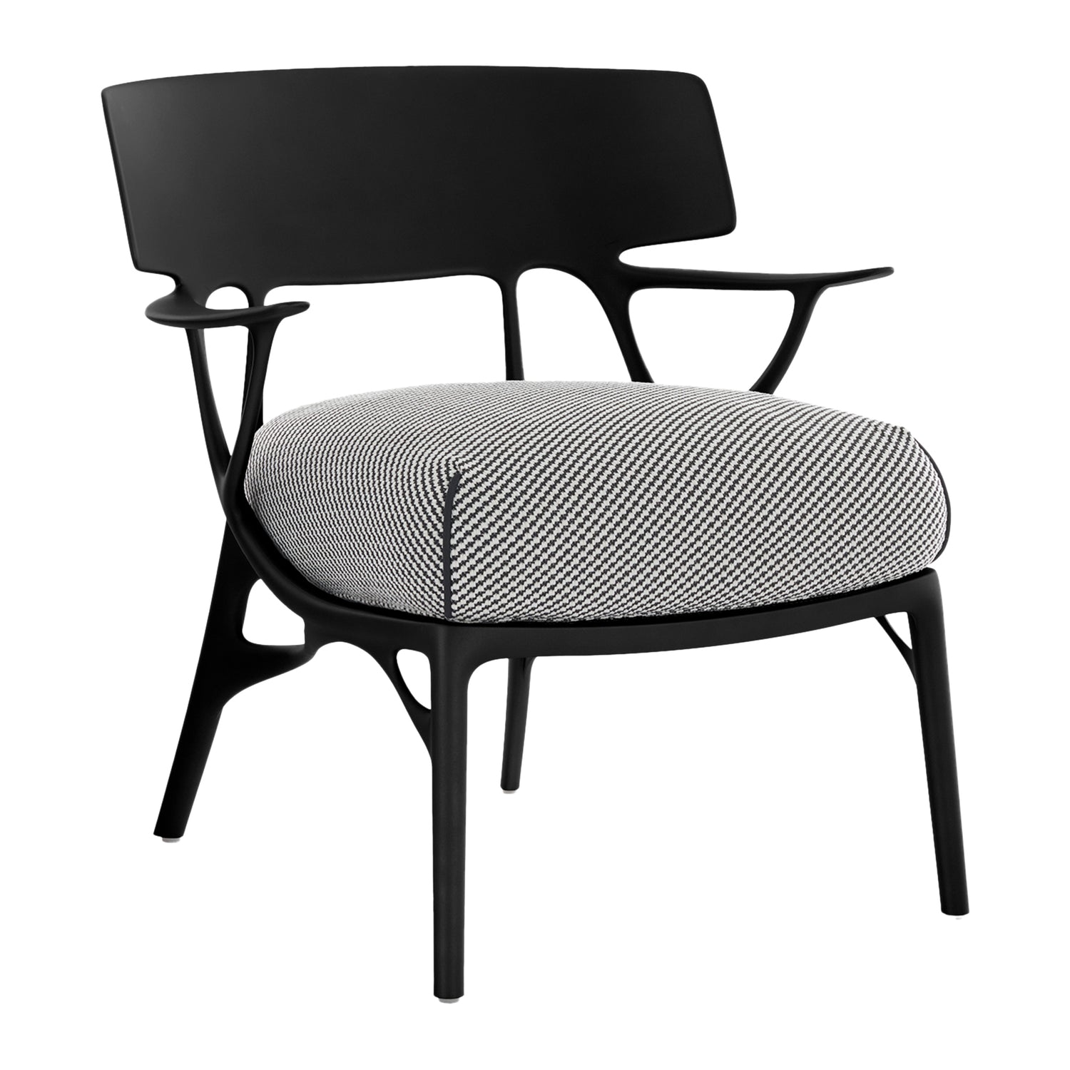 Kartell A.I. Tuinstoel - Wit / Zwart