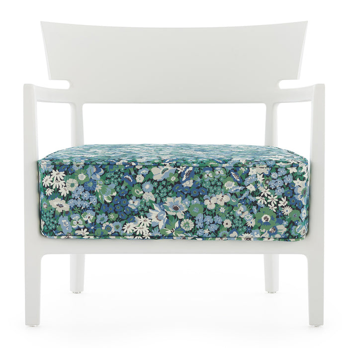 Kartell Cara Mat Liberty Tuinstoel - Floral Blauw