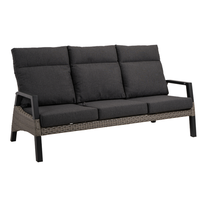 Lesli Living Loungebank Treviso Brick - grijs