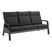 Lesli Living - Loungebank Treviso Brick - grijs