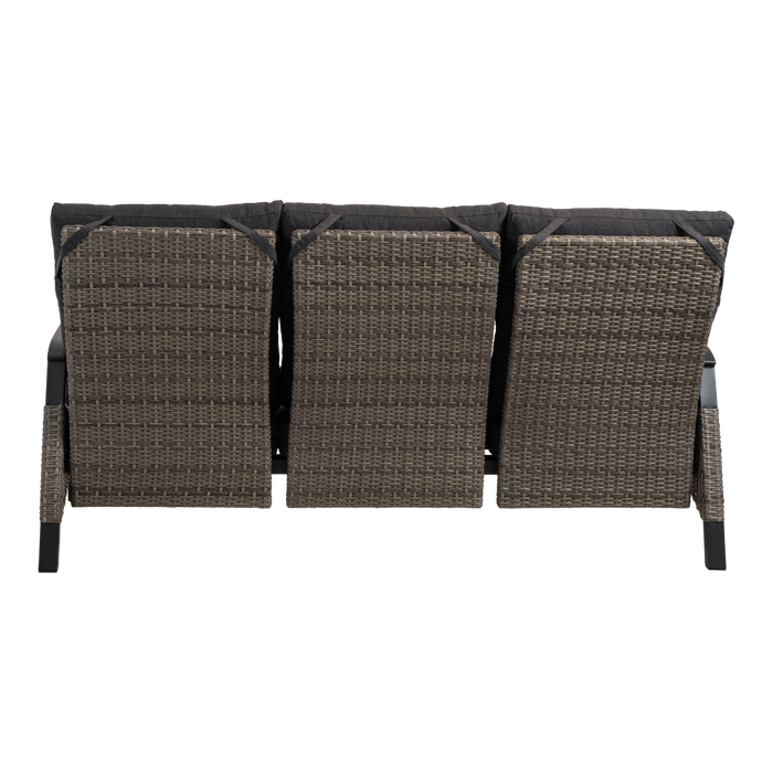 Lesli Living - Loungebank Treviso Brick - grijs