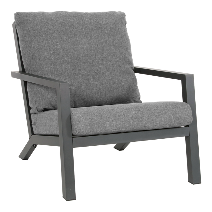 Lesli Living Loungestoel Down Town - grijs