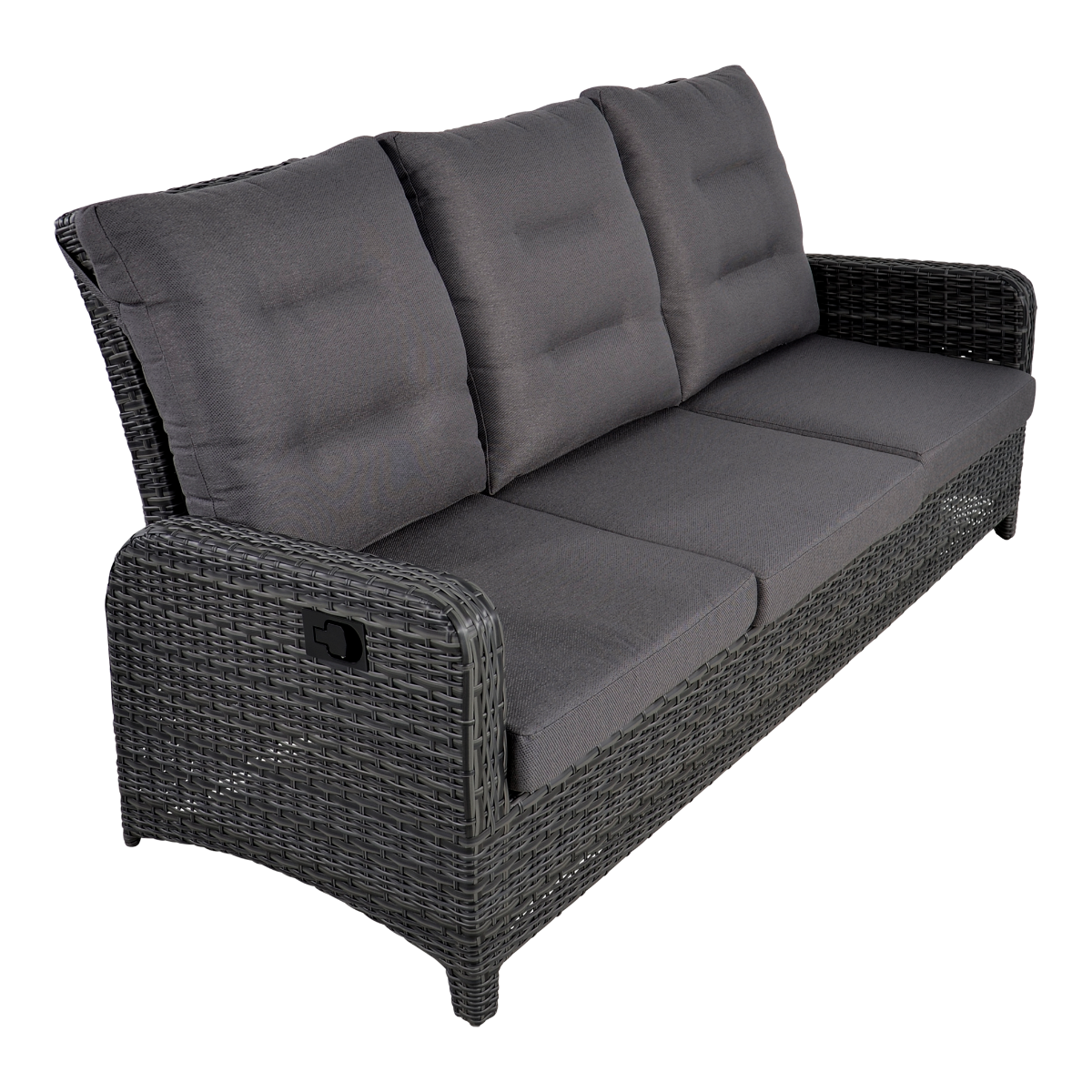 Lesli Living Loungebank Soho Forte - antraciet