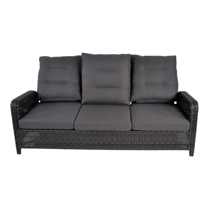 Lesli Living Loungebank Soho Forte - antraciet