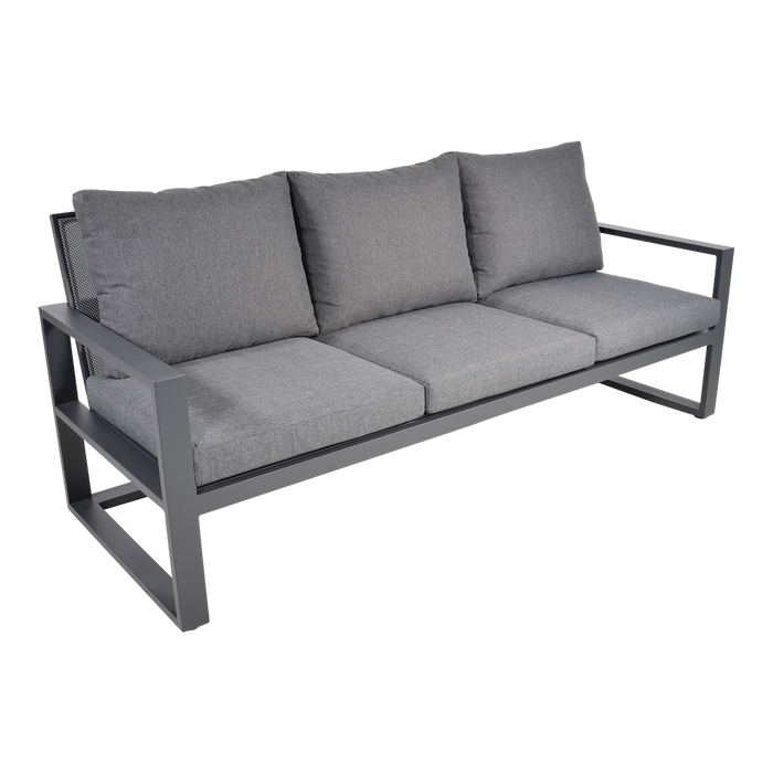 Lesli Living Loungebank Pina Colada nuance 209x80 cm - grijs