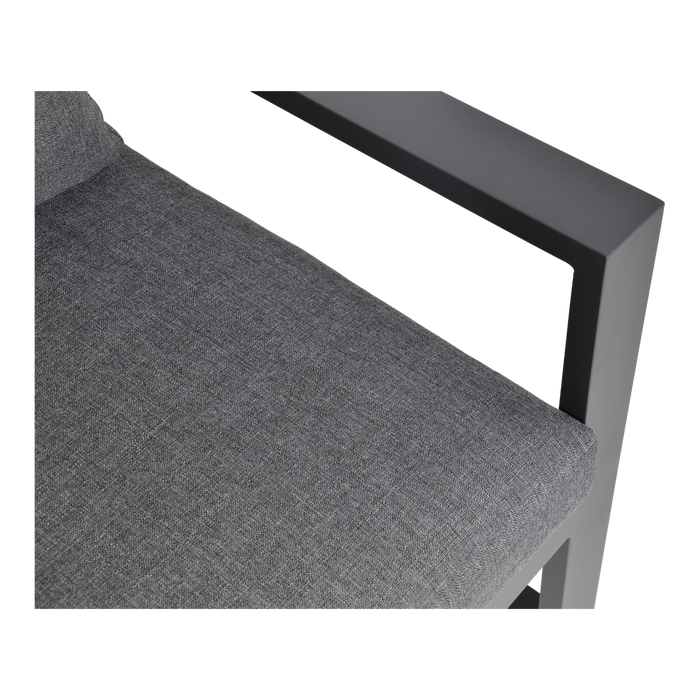 Lesli Living Loungebank Pina Colada nuance 209x80 cm - grijs