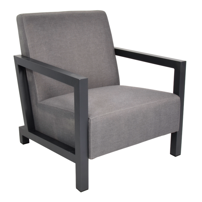 Lesli Living Loungestoel Verona - antraciet