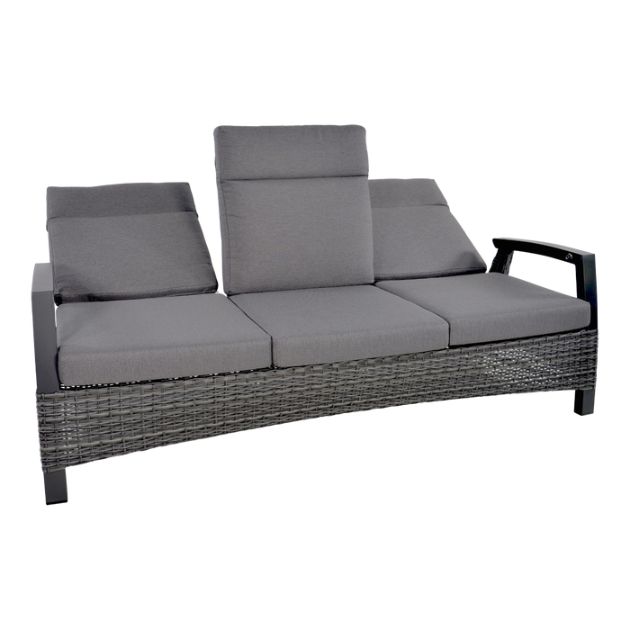 Lesli Living Loungebank Prato Forte - antraciet