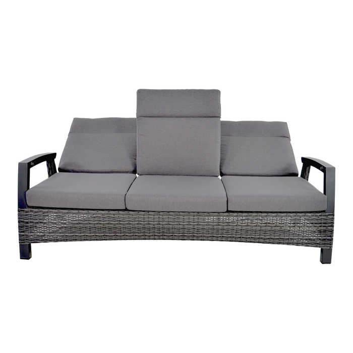 Lesli Living Loungebank Prato Forte - antraciet