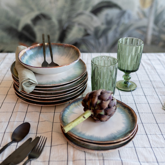 Kare Design Fogli Waterglazen groen 6st