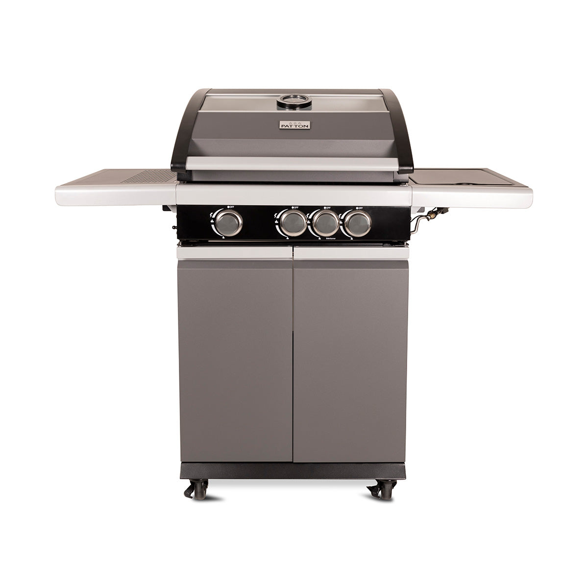 Patton Patio Pro Chef 3+1 Gasbarbecue - Frozen Grey