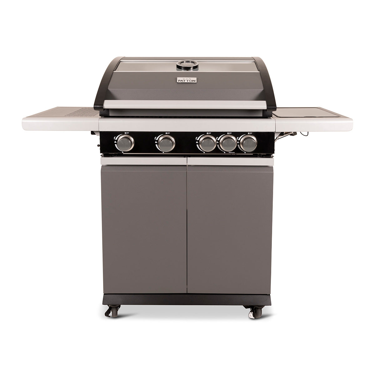 Patton Patio Pro Chef 4+1 Gasbarbecue - Frozen Grey